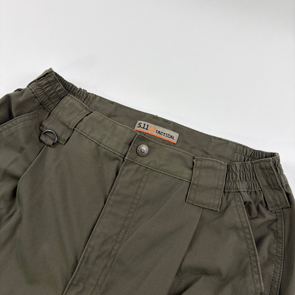 5.11 Tactical Pro Pants Mens 32x32 TDU Green Ripstop Cargo Work Trousers